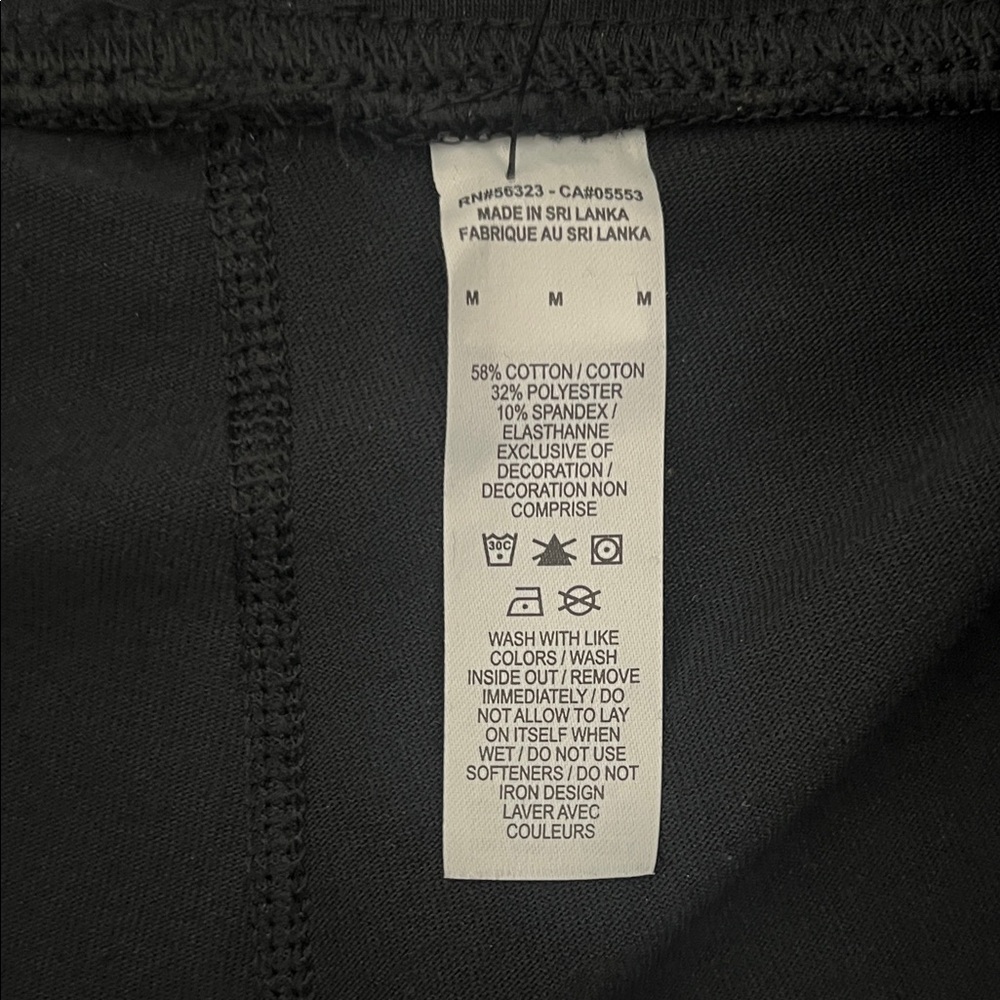 Nike JUST DO IT Women’s Medium Black Speckled Leggings - Picture 3 of 10